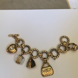 Vintage French Zoe Costa Made in France charms bracelets